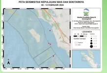 BMKG Gunungsitoli Catat 5 Kejadian Gempabumi, Ini Magnitudonya